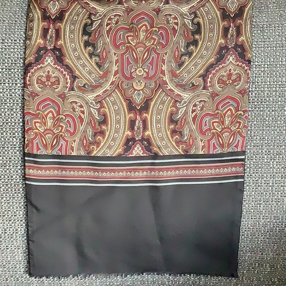 Vintage Monsieur Christian Dior Silk Scarf - Picture 6 of 7